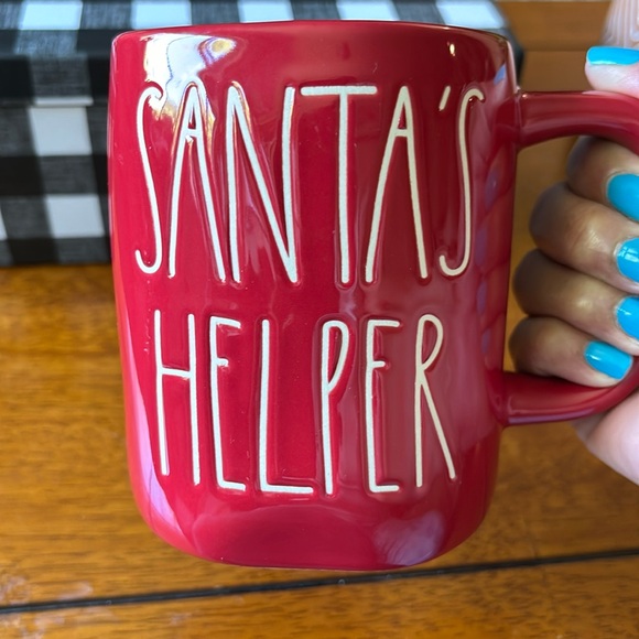 NEW RAE DUNN SANTA’S HELPER MUG - Picture 5 of 5